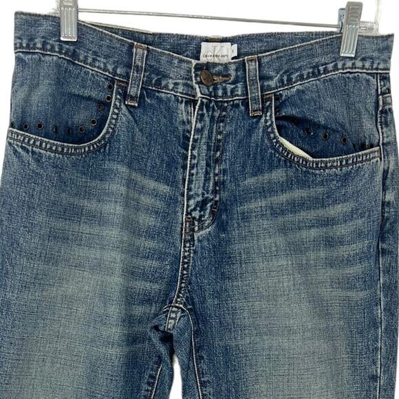 CALVIN KLEIN JEANS Metal Accent Jeans SZ 6 - Picture 4 of 15